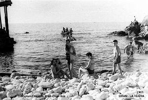 940- Oran - La Tejera et l os de baleine